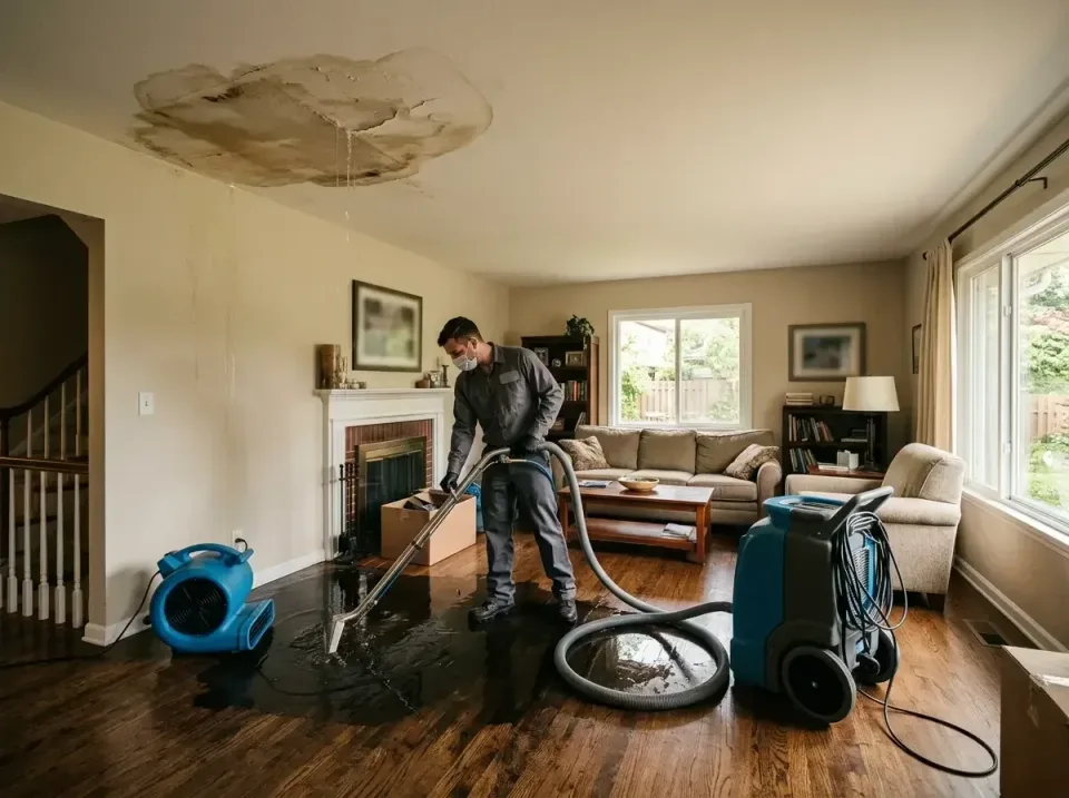 attic-pipe-burst-ceiling-drip-008 — frequently asked questions, Water Damage Restoration & Carpet Care in West Long Branch,…